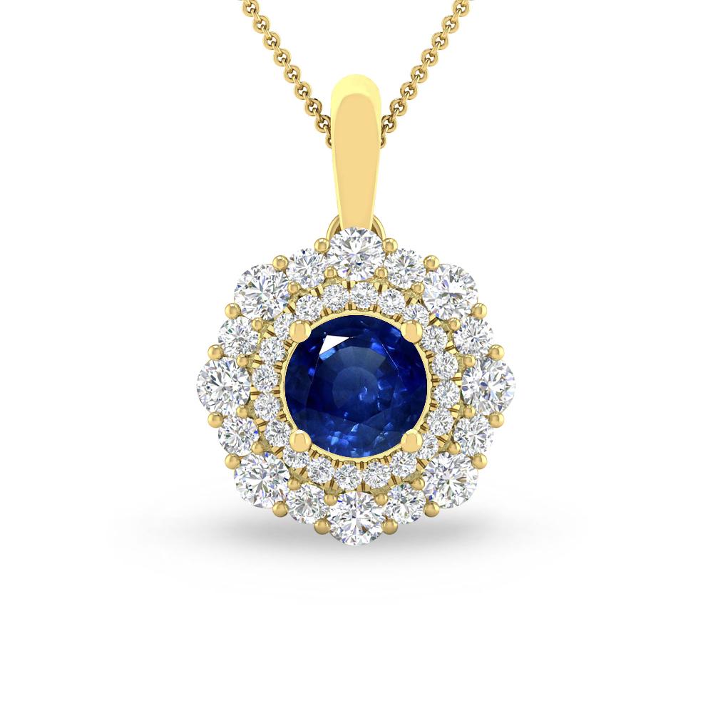 Yellow Gold - Sapphire