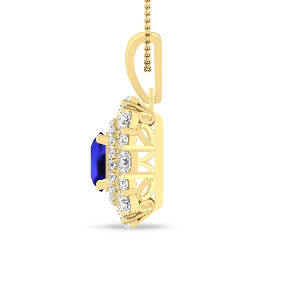 Yellow Gold - Tanzanite