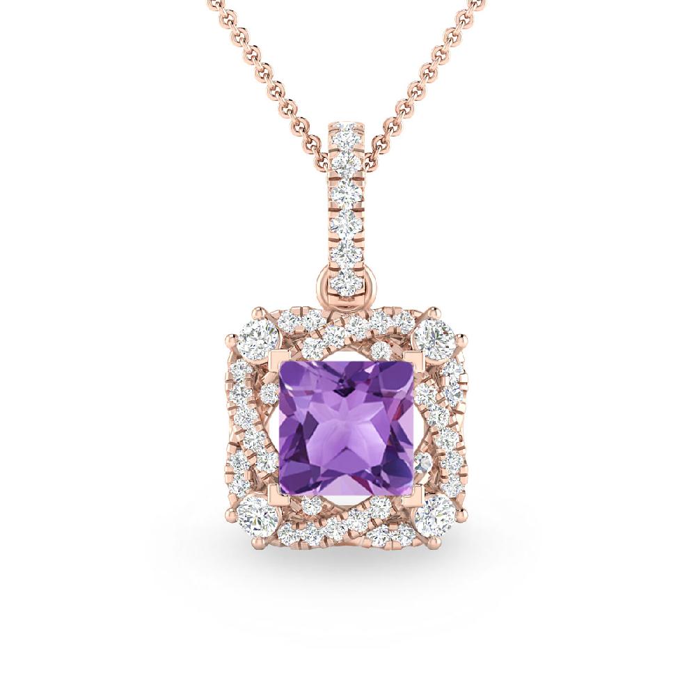 Rose Gold - Amethyst