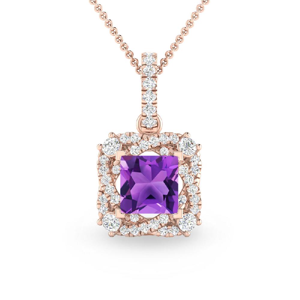 Rose Gold - Amethyst