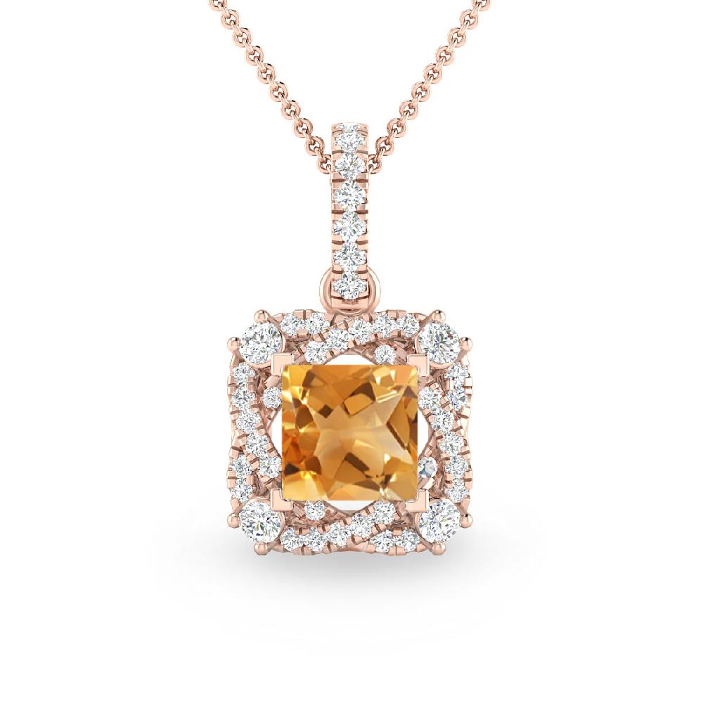 Rose Gold - Citrine