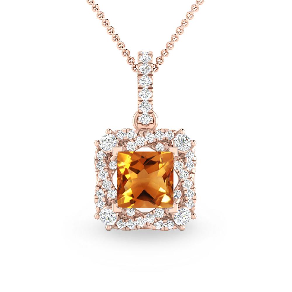 Rose Gold - Citrine