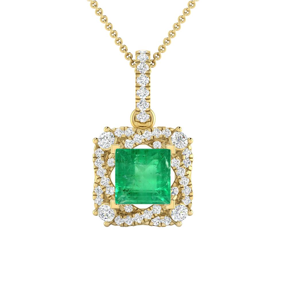 Yellow Gold - Emerald