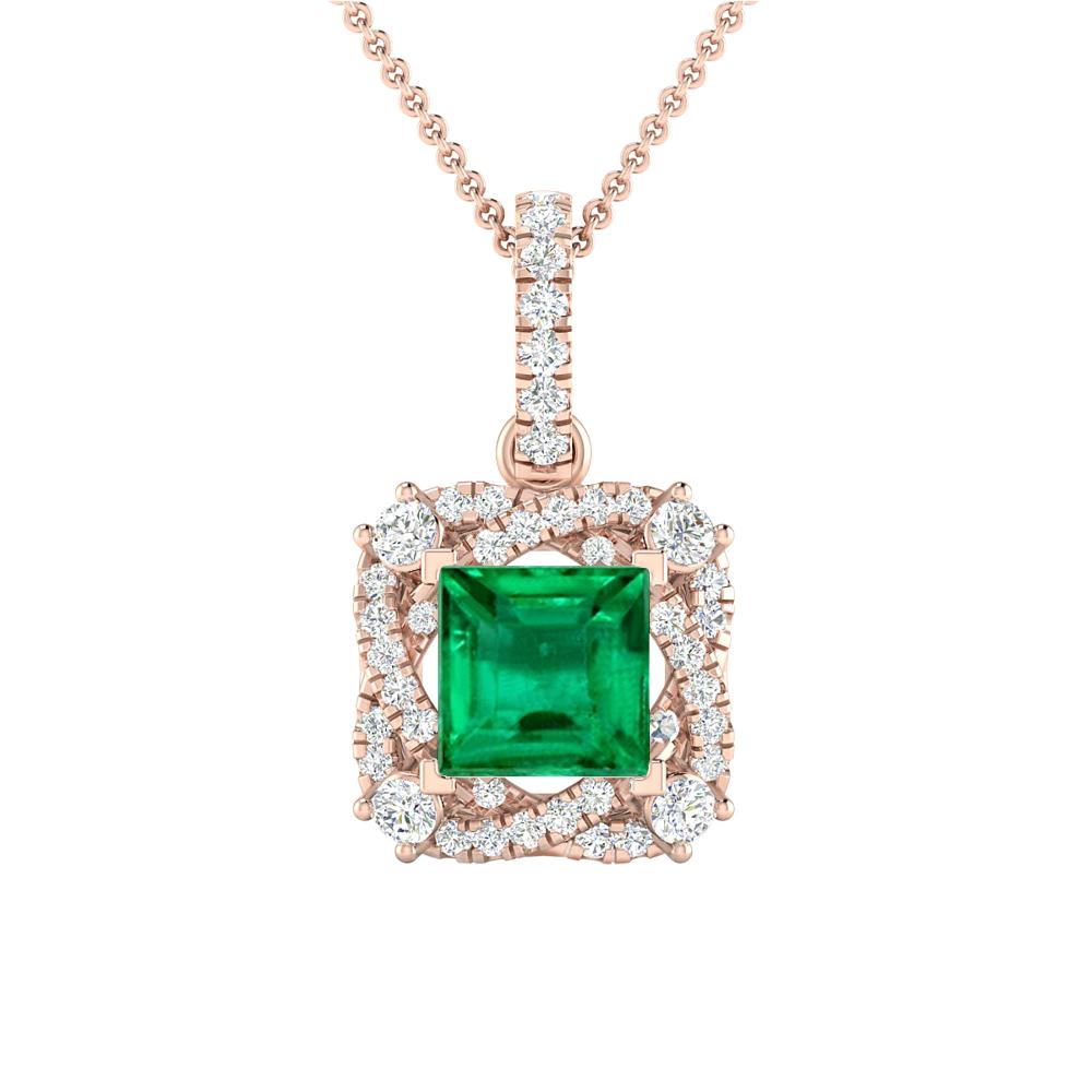 Rose Gold - Emerald