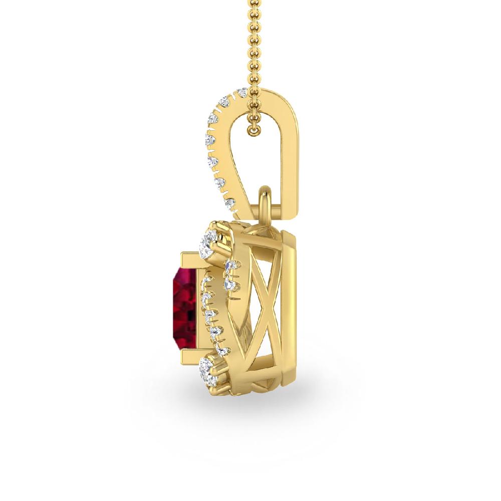 Yellow Gold - Garnet