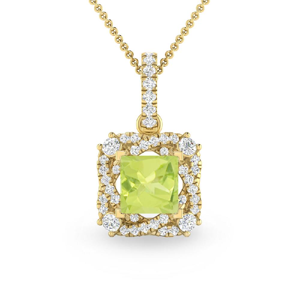 Yellow Gold - Peridot