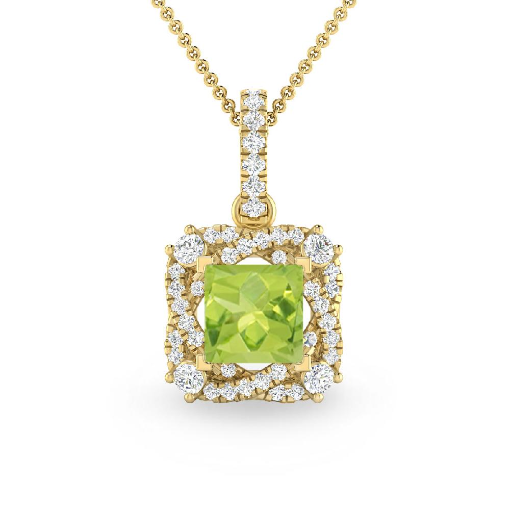 Yellow Gold - Peridot