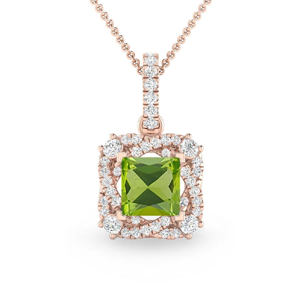 Rose Gold - Peridot