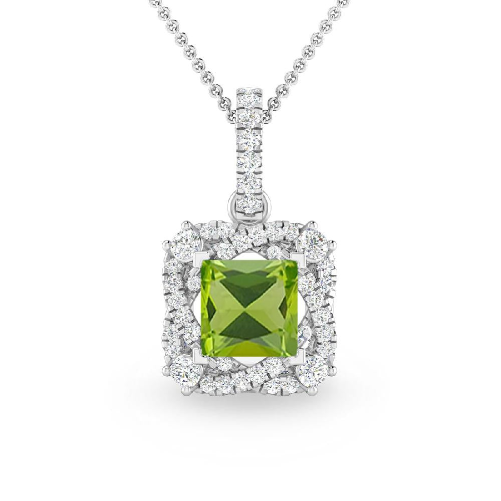 White Gold - Peridot
