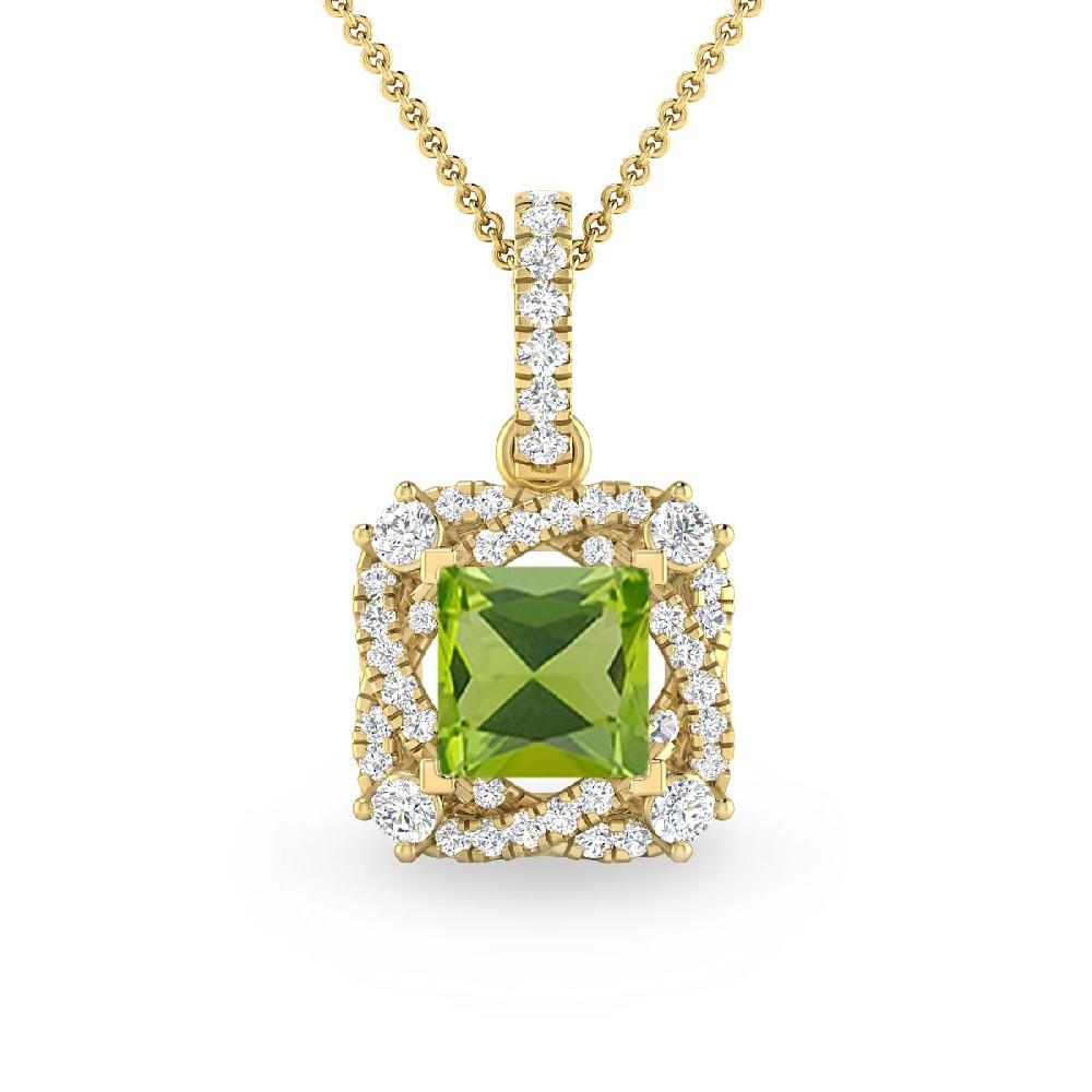 Yellow Gold - Peridot