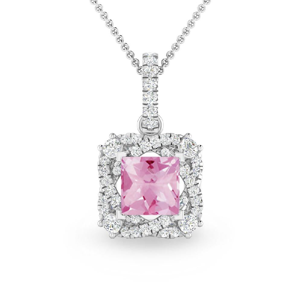 White Gold - Pink Tourmaline