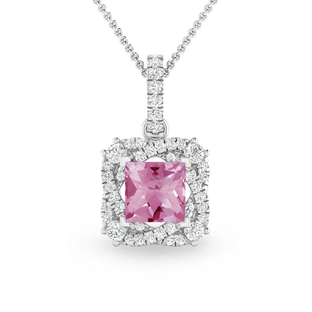 White Gold - Pink Tourmaline