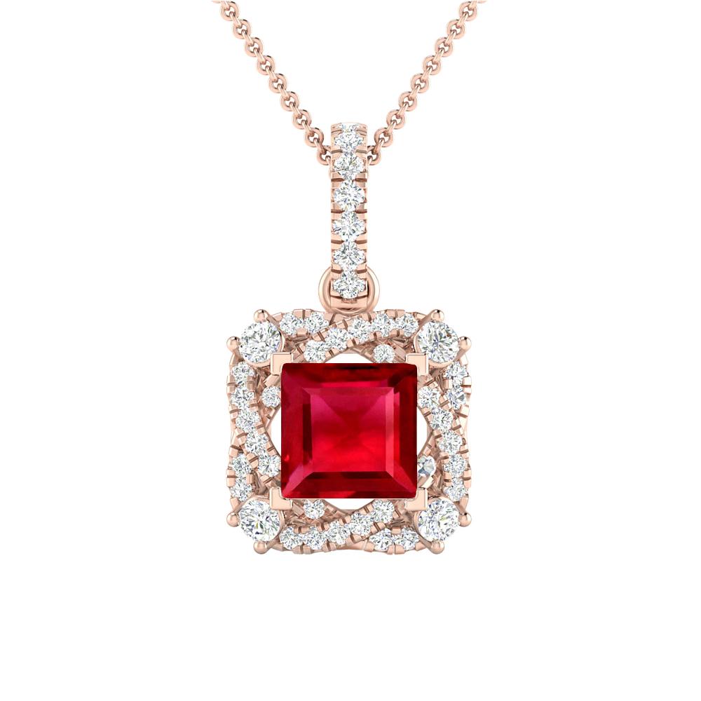 Rose Gold - Ruby