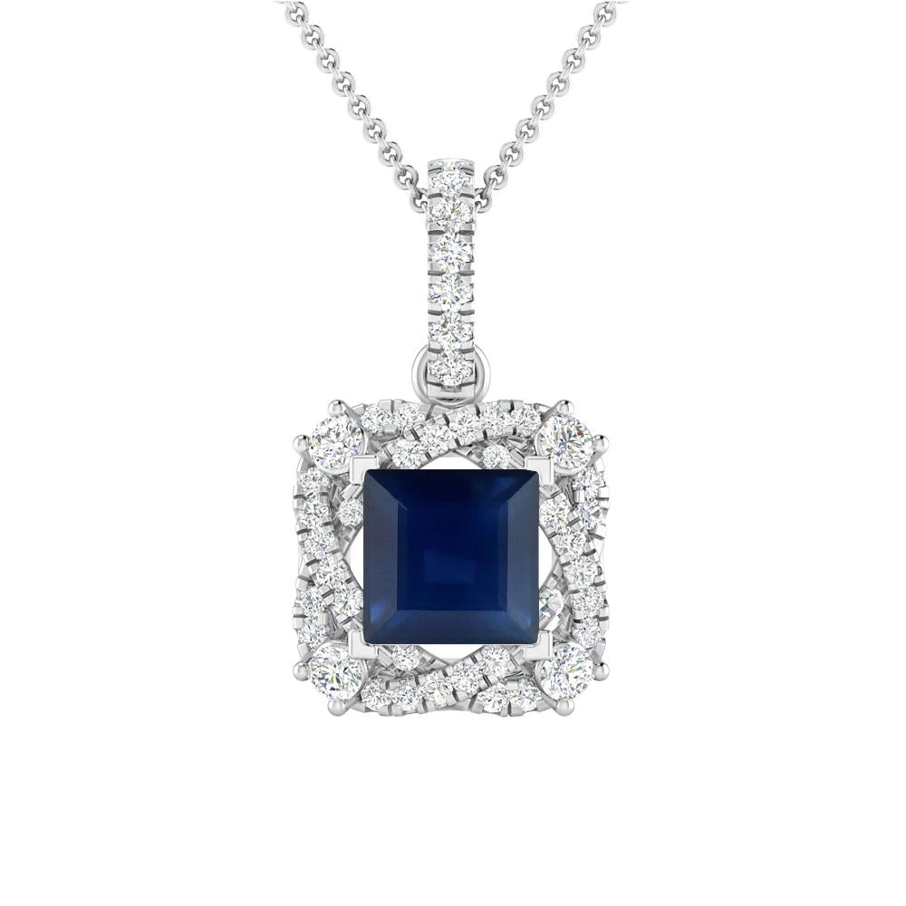 White Gold - Sapphire