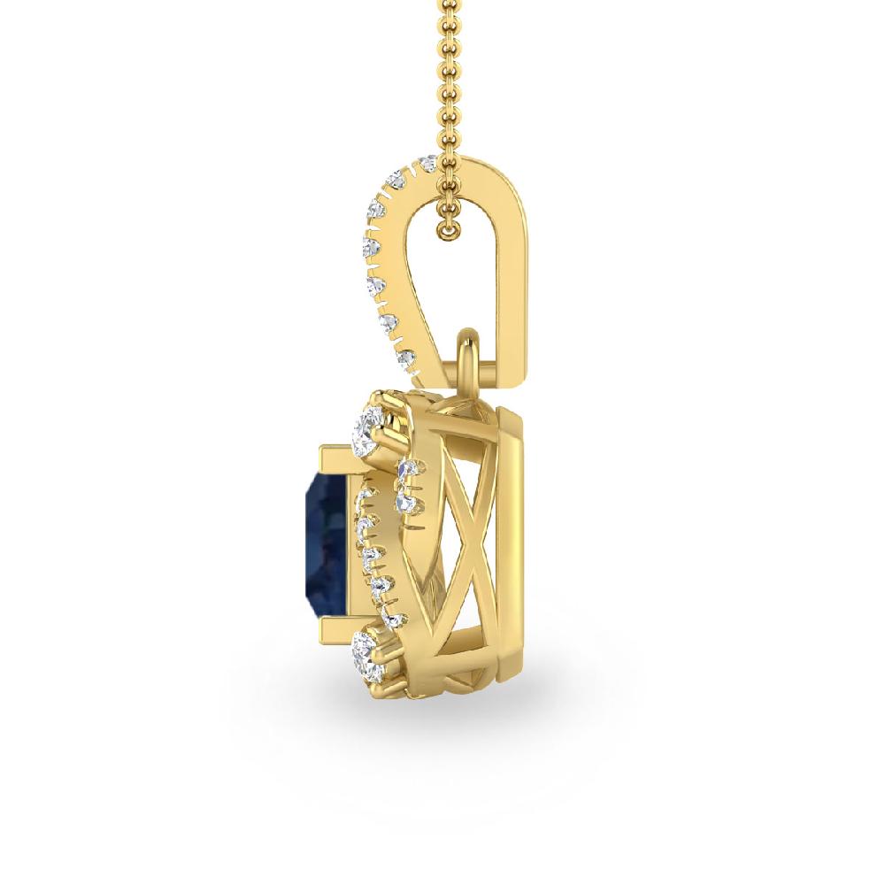 Yellow Gold - Sapphire