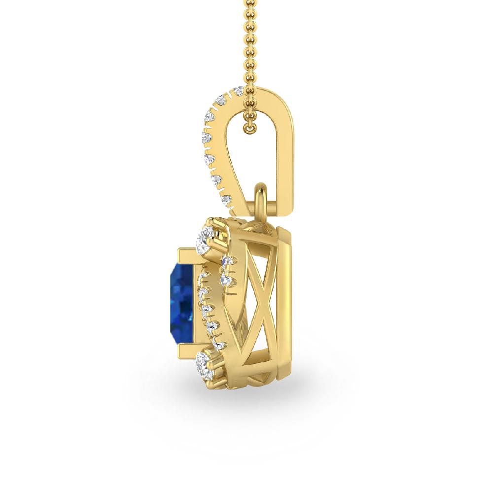 Yellow Gold - Sapphire