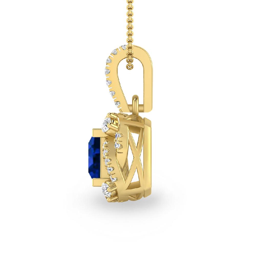Yellow Gold - Sapphire
