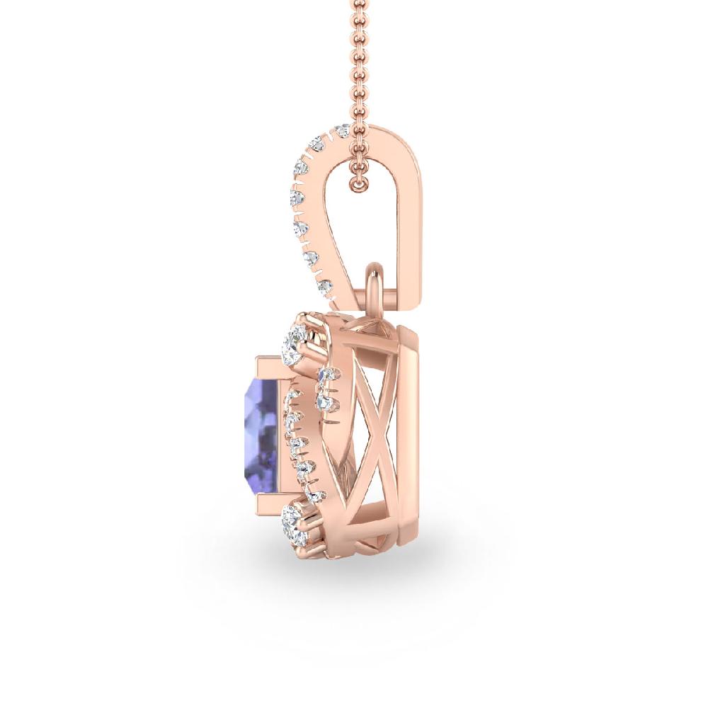 Rose Gold - Tanzanite