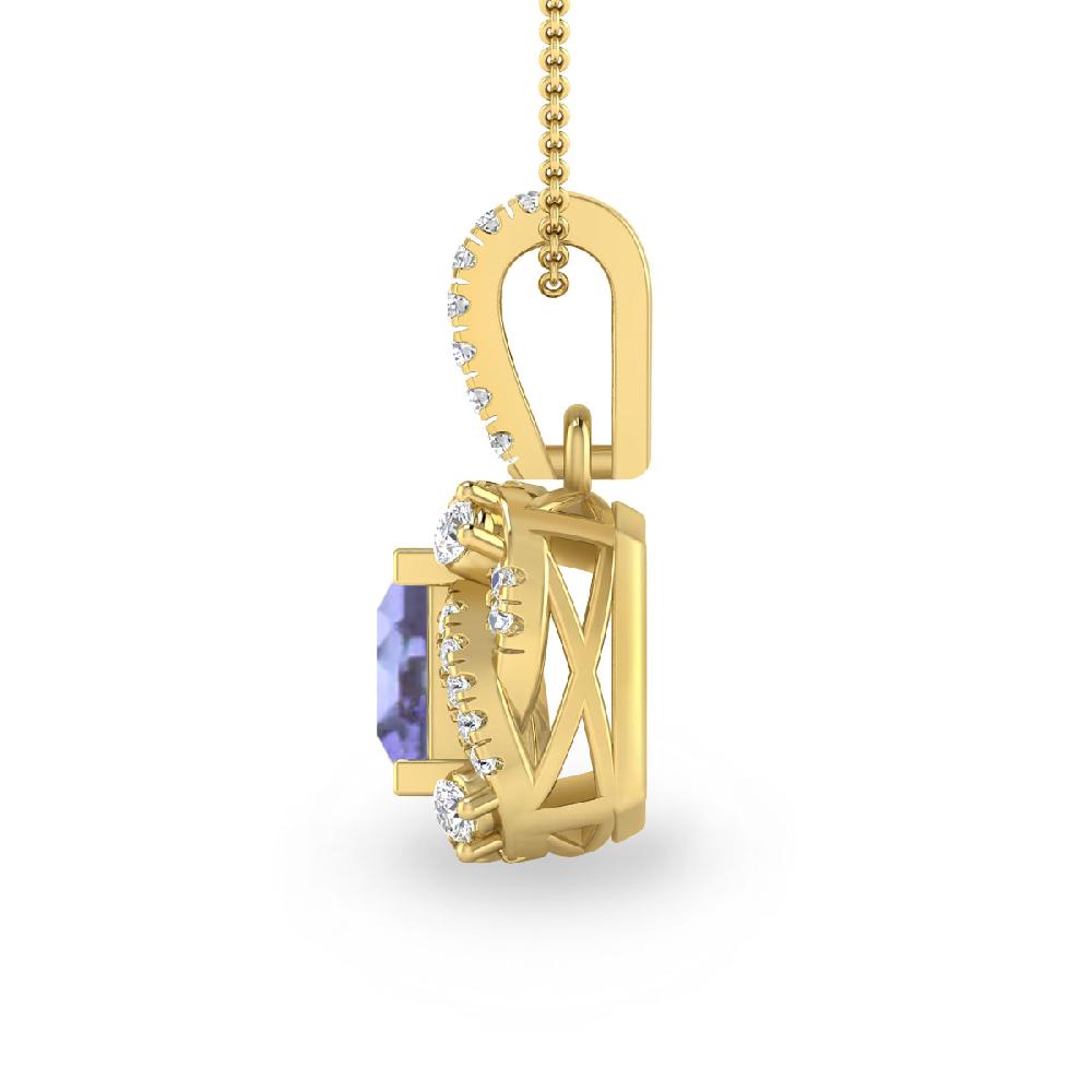 Yellow Gold - Tanzanite