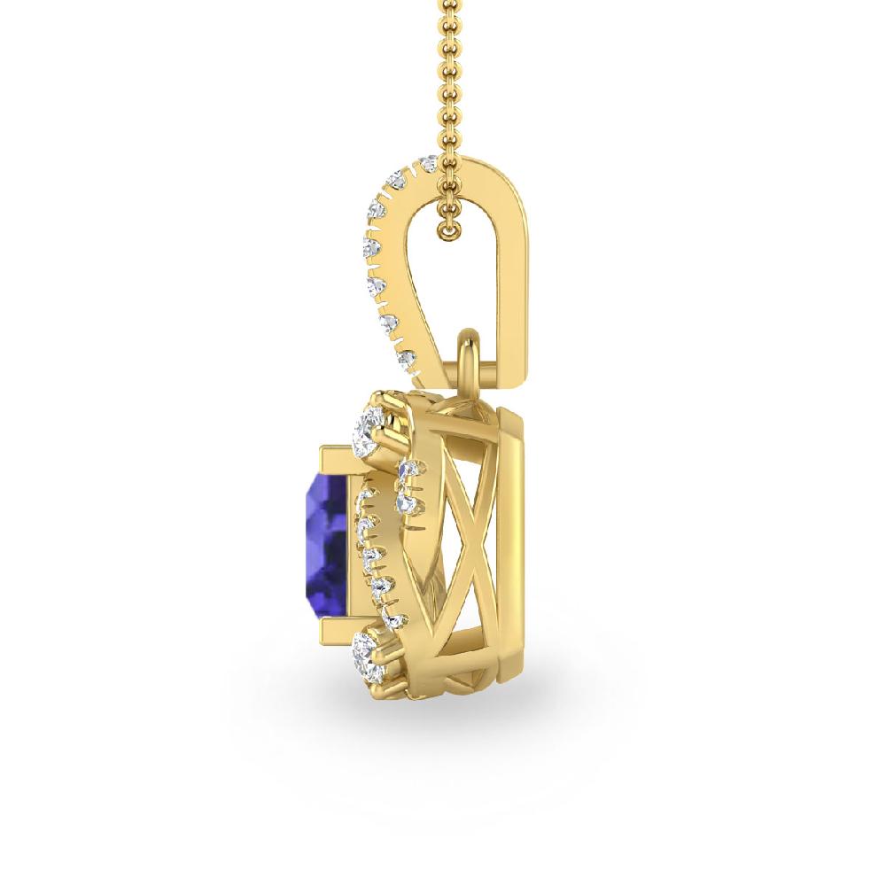 Yellow Gold - Tanzanite