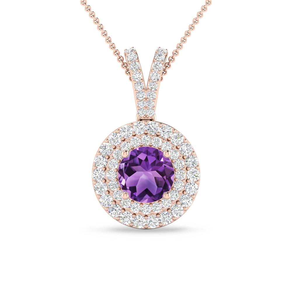 Rose Gold - Amethyst