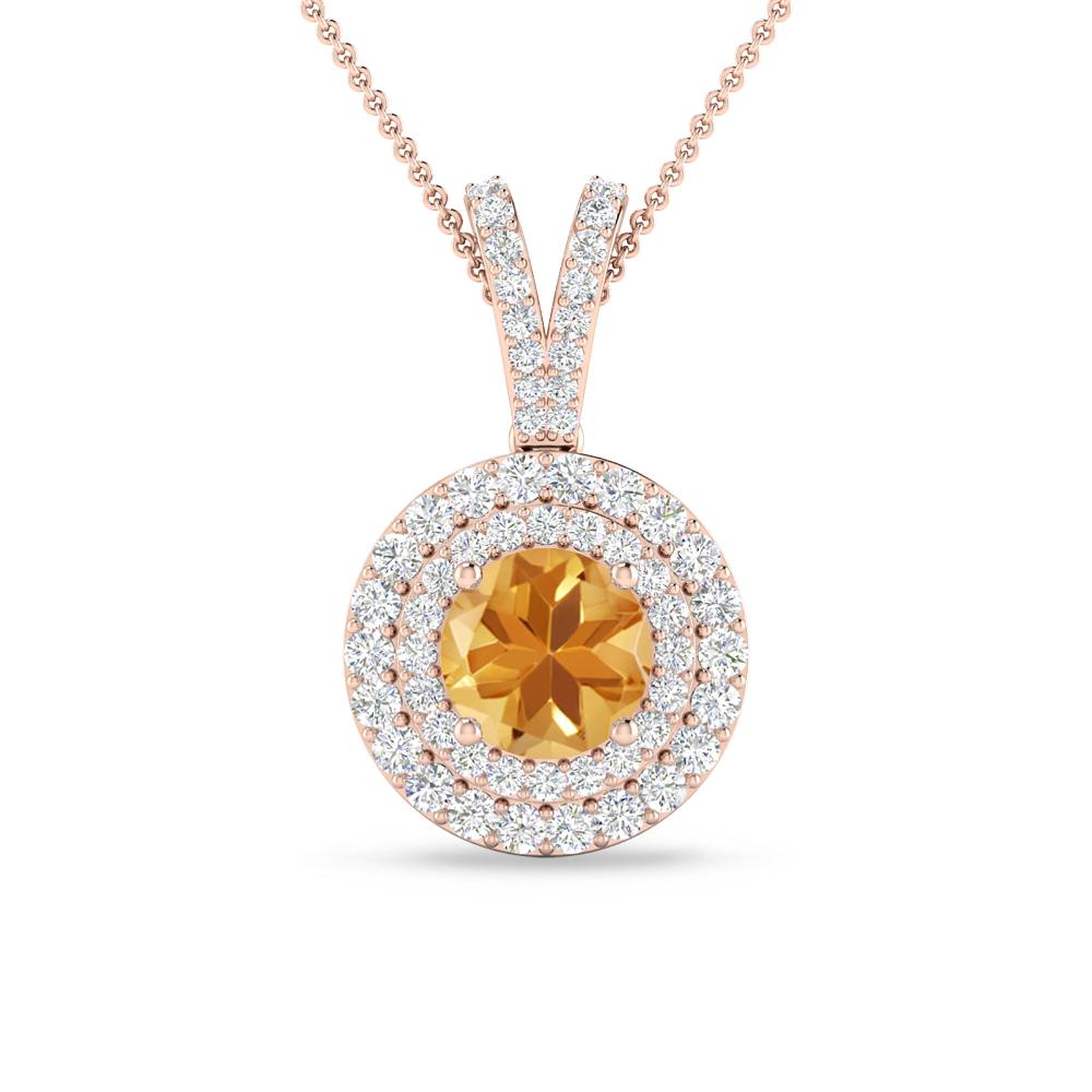 Rose Gold - Citrine