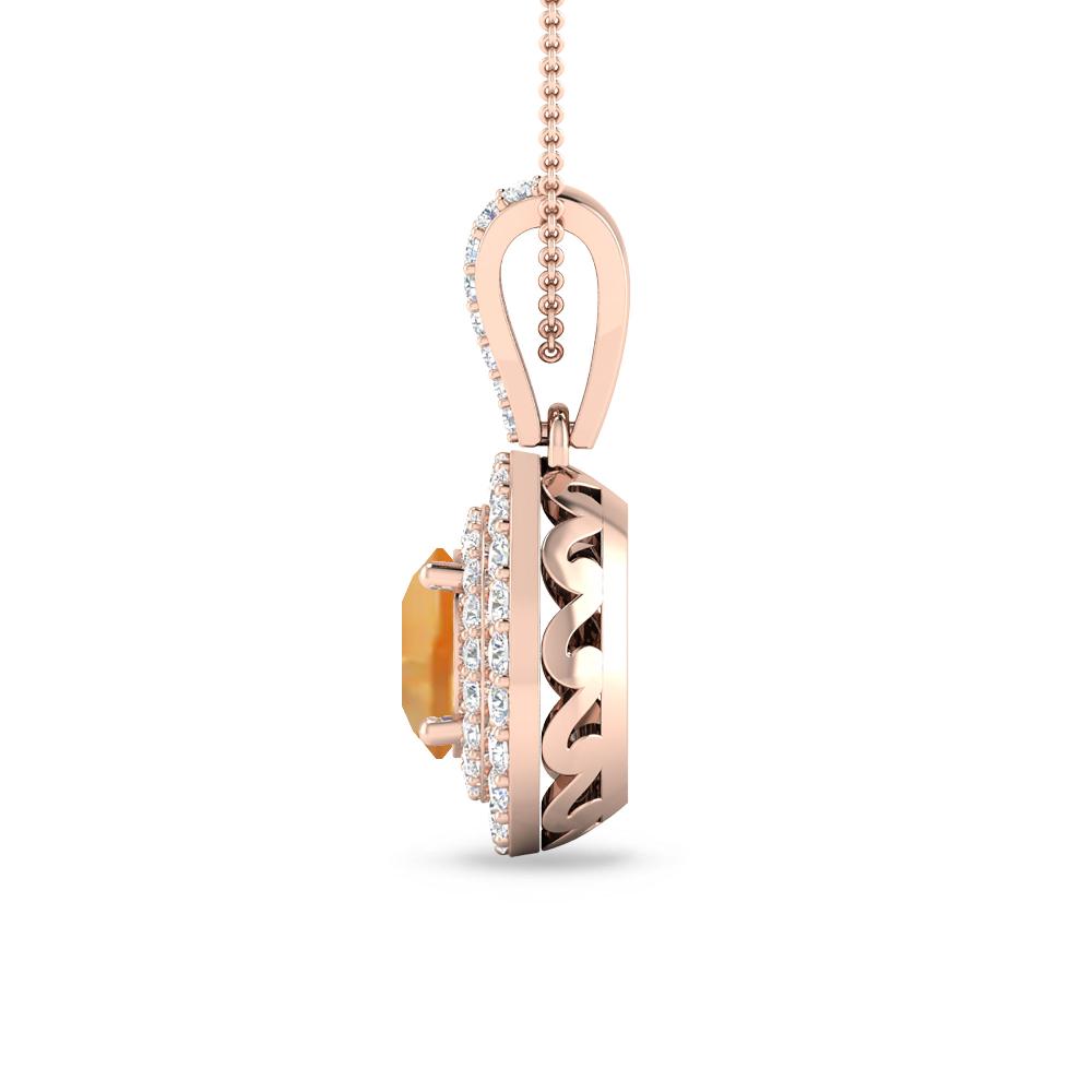 Rose Gold - Citrine