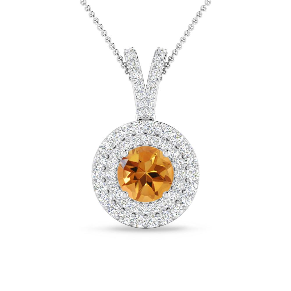 White Gold - Citrine