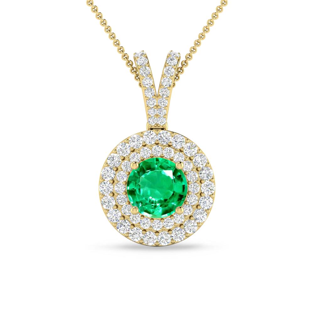 Yellow Gold - Emerald