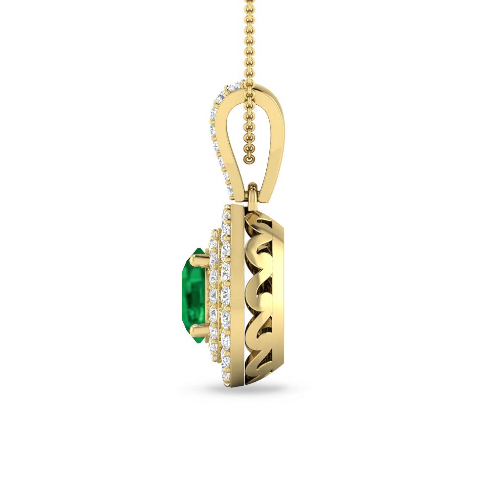 Yellow Gold - Emerald