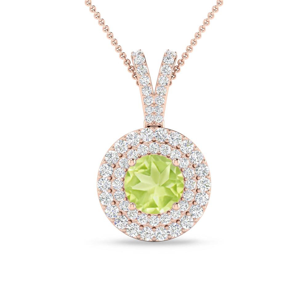 Rose Gold - Peridot