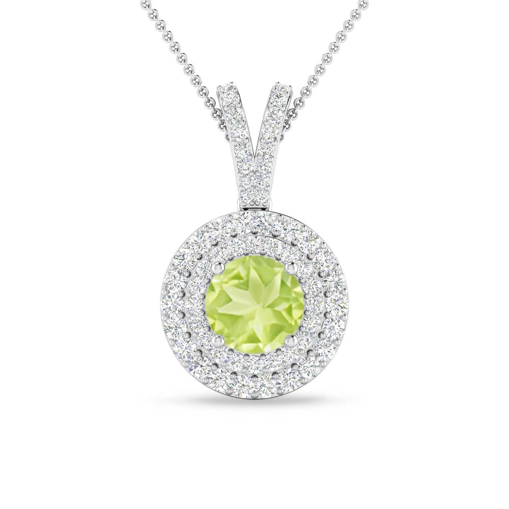 White Gold - Peridot