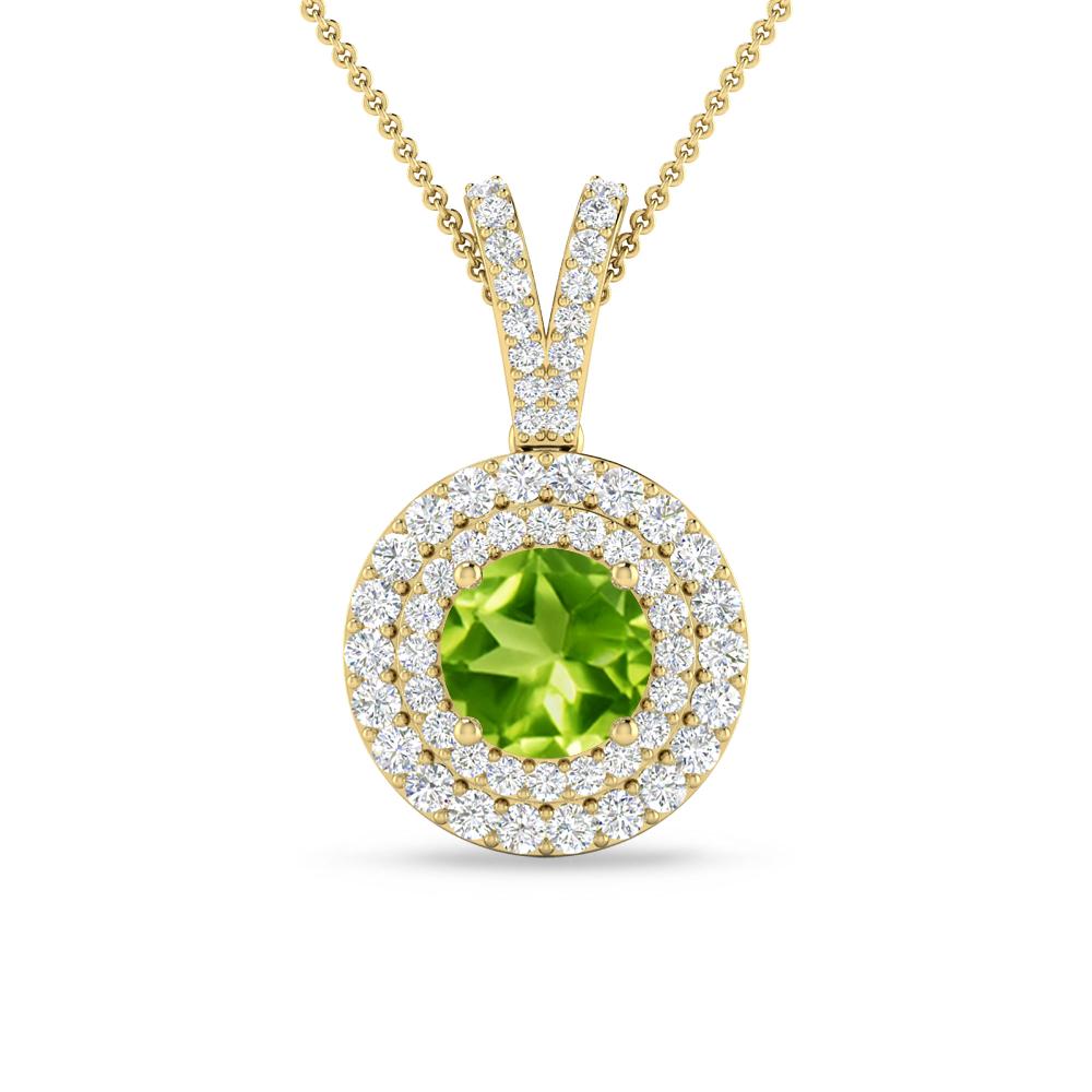 Yellow Gold - Peridot