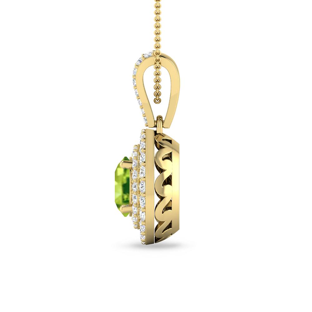 Yellow Gold - Peridot