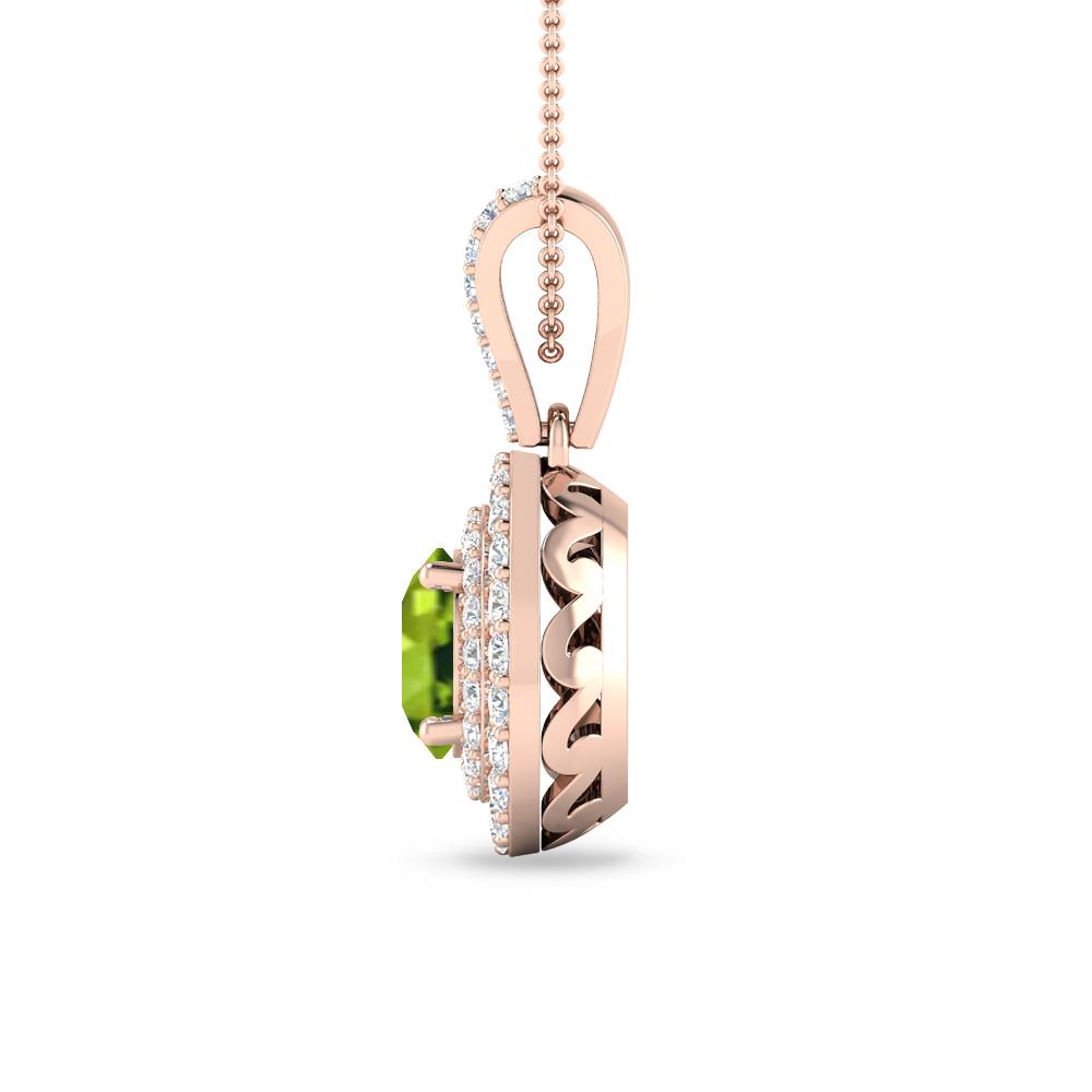 Rose Gold - Peridot