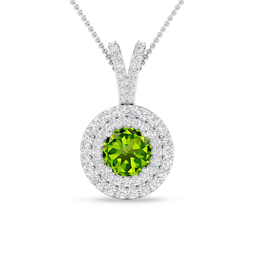 White Gold - Peridot