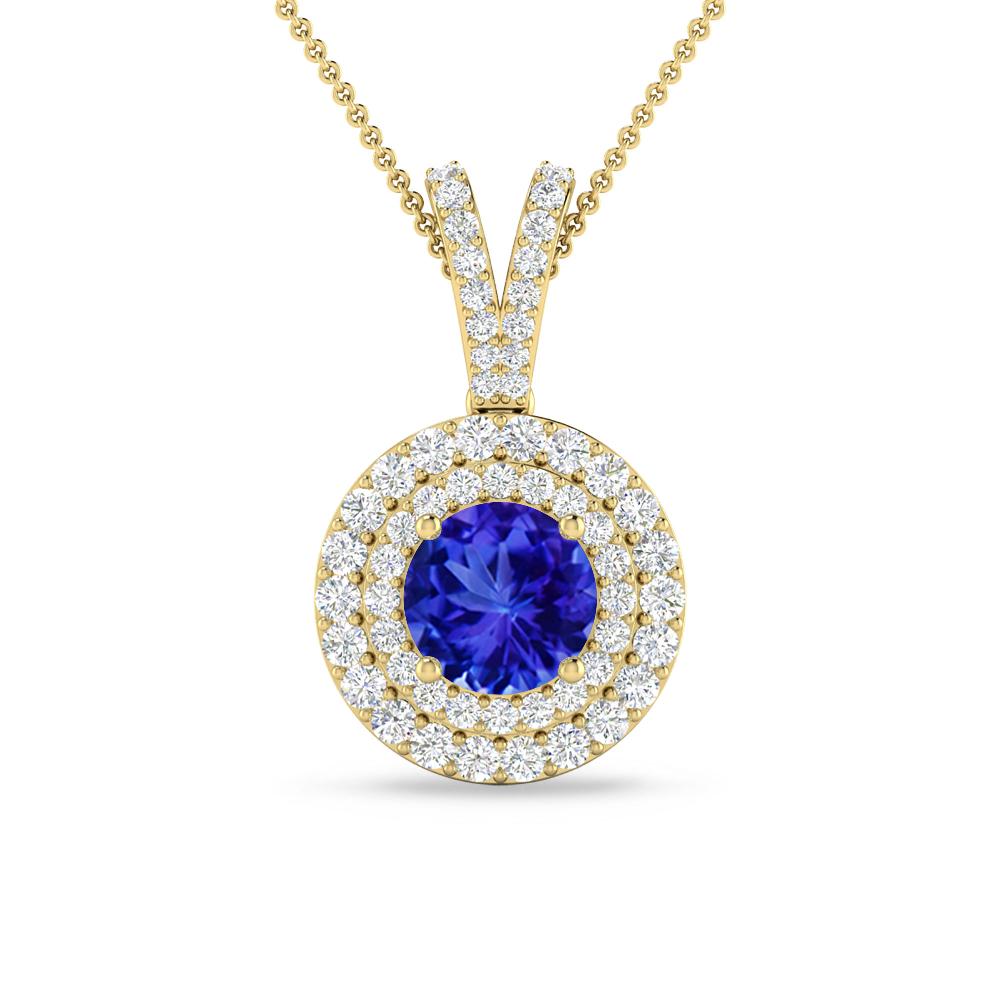 Yellow Gold - Tanzanite
