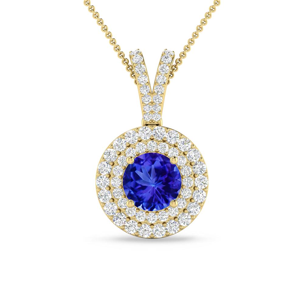 Yellow Gold - Tanzanite