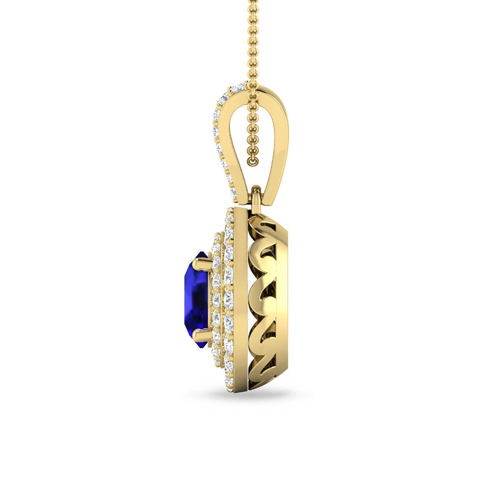 Yellow Gold - Tanzanite