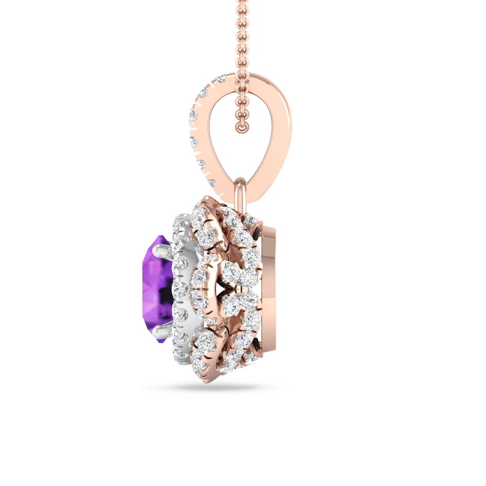 Rose Gold - Amethyst