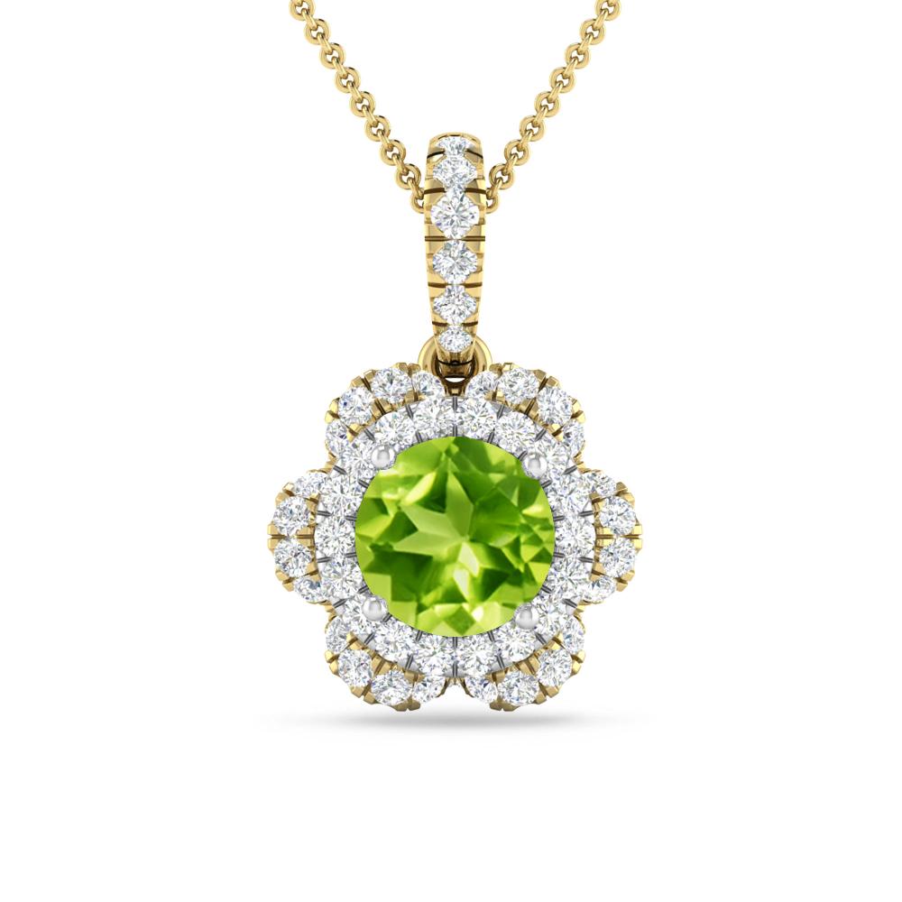 Yellow Gold - Peridot