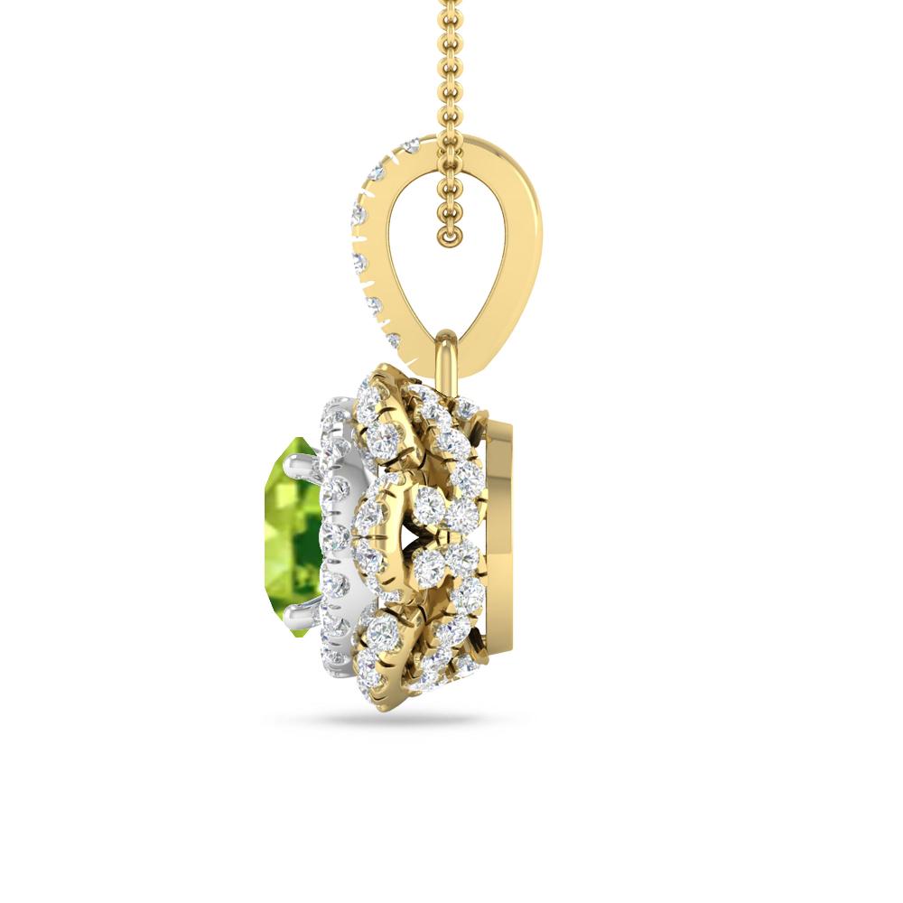 Yellow Gold - Peridot