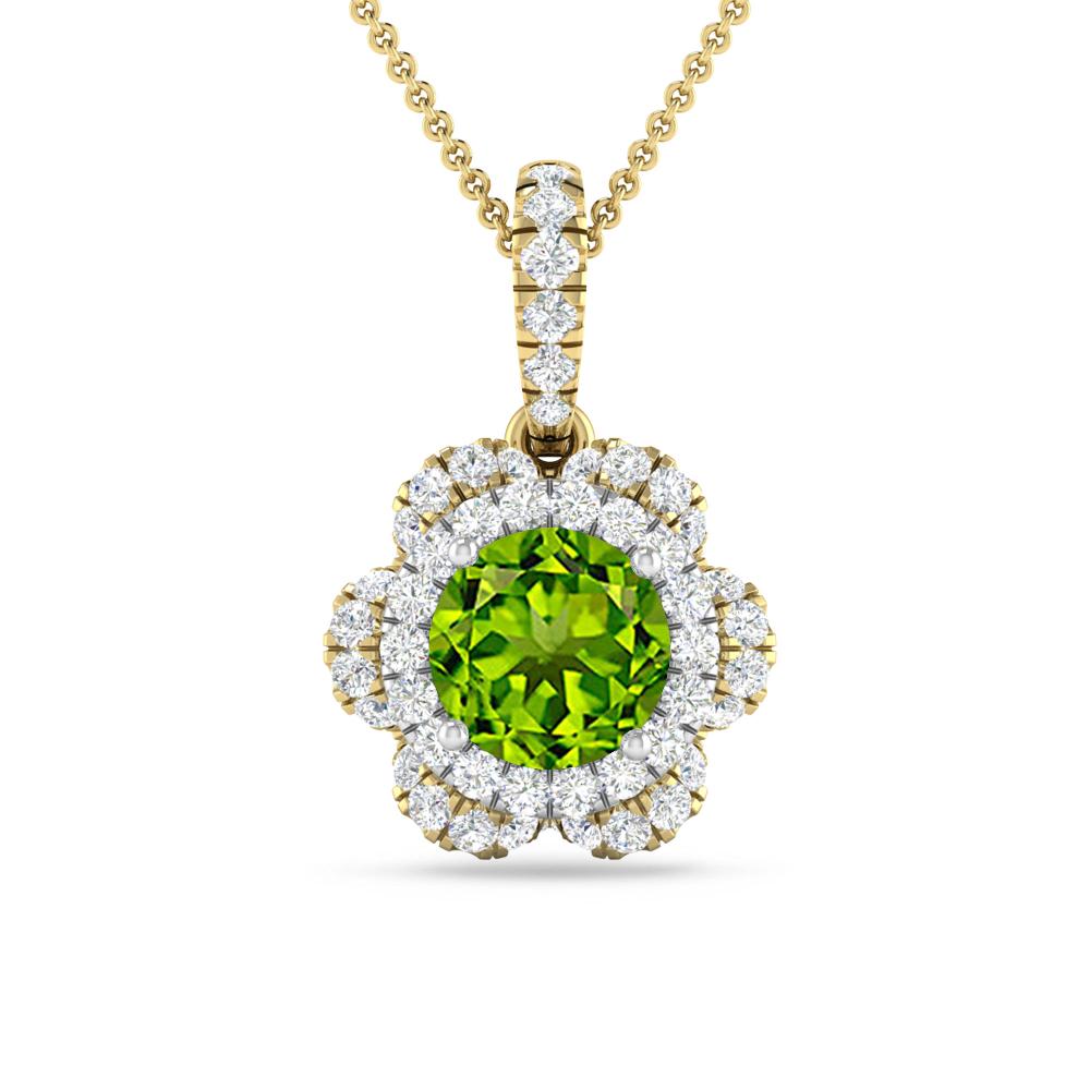 Yellow Gold - Peridot