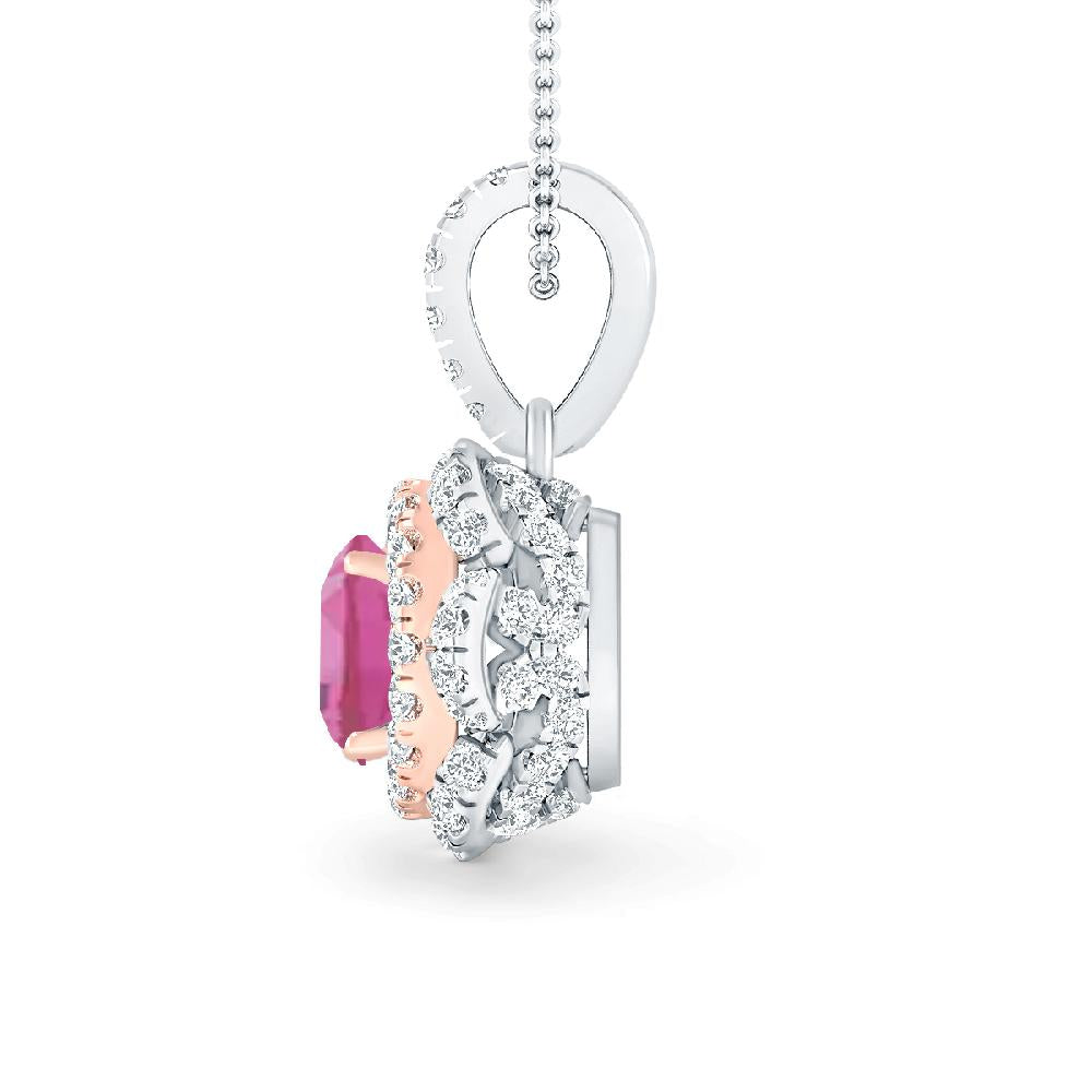 White Gold - Pink Tourmaline