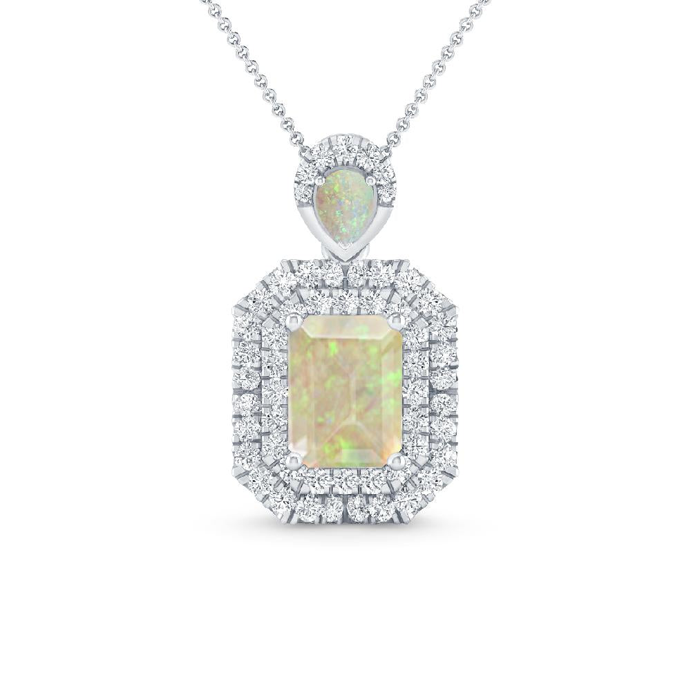 White Gold - Opal