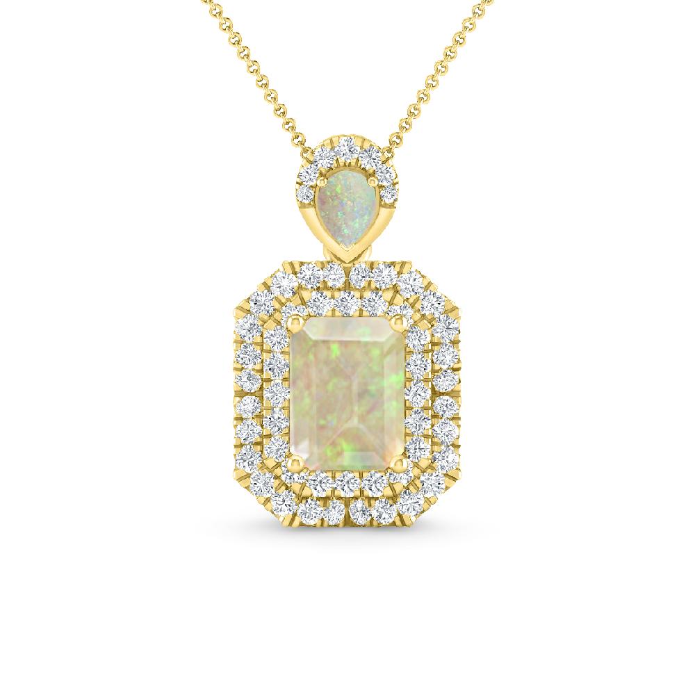 Yellow Gold - Opal
