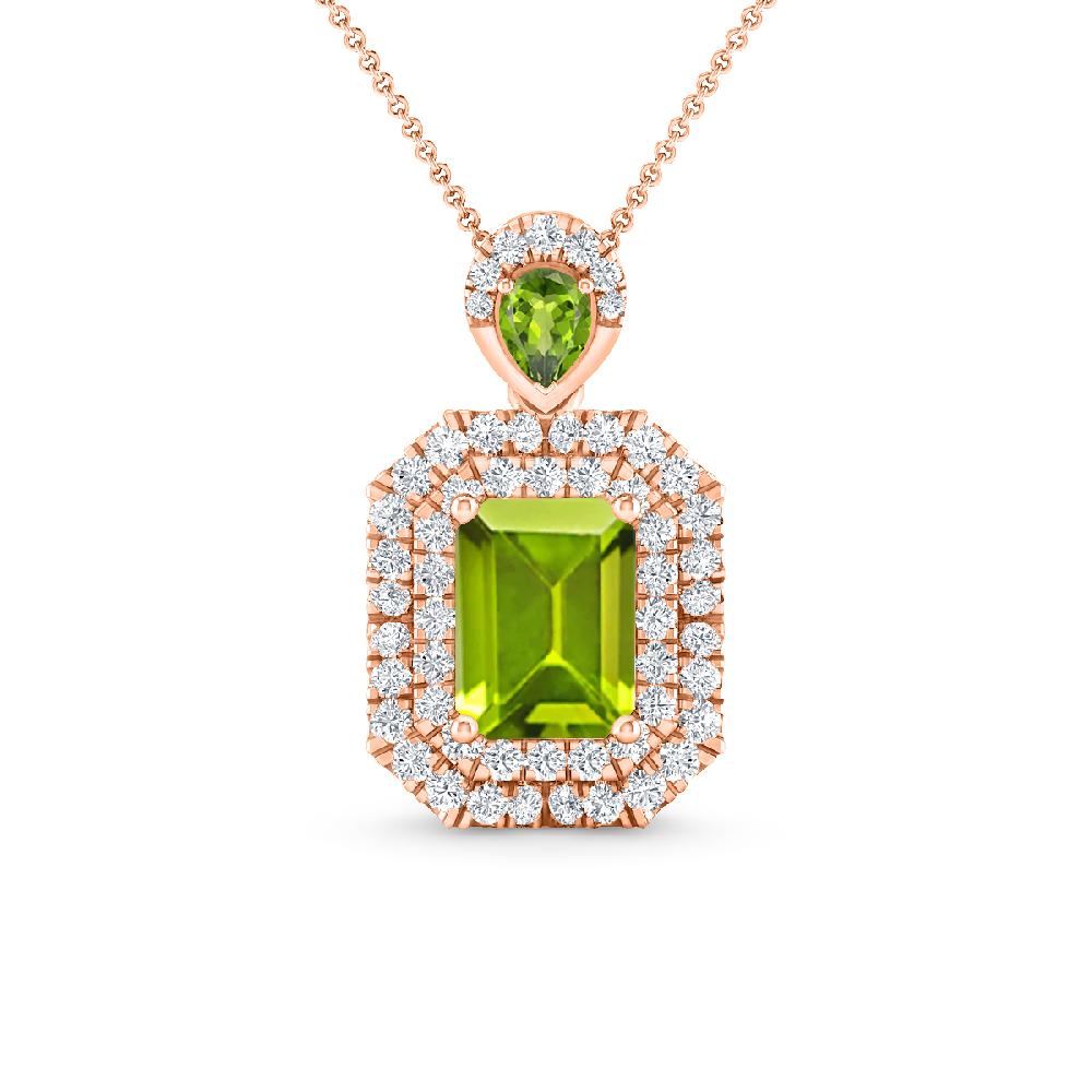 Rose Gold - Peridot