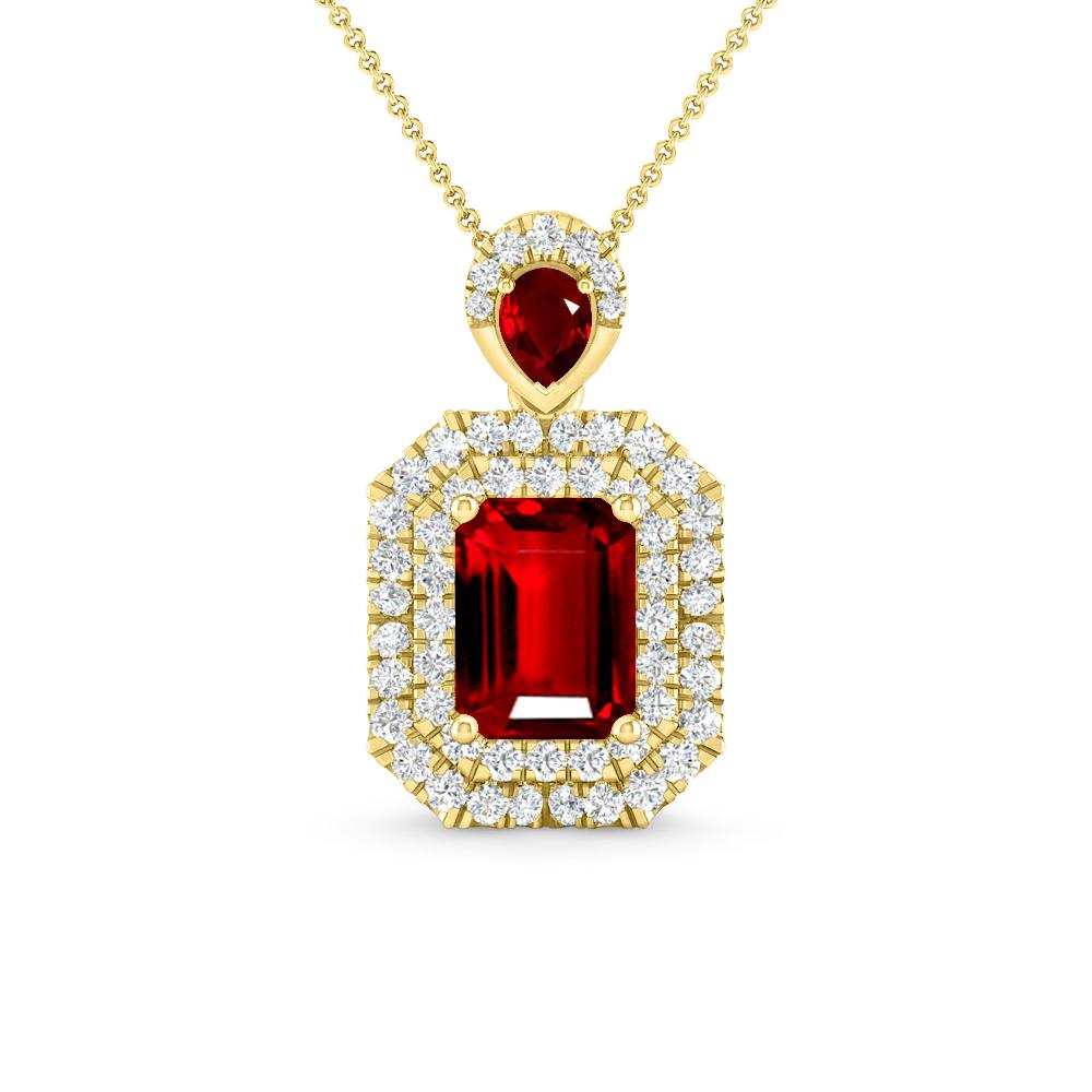 Yellow Gold - Ruby