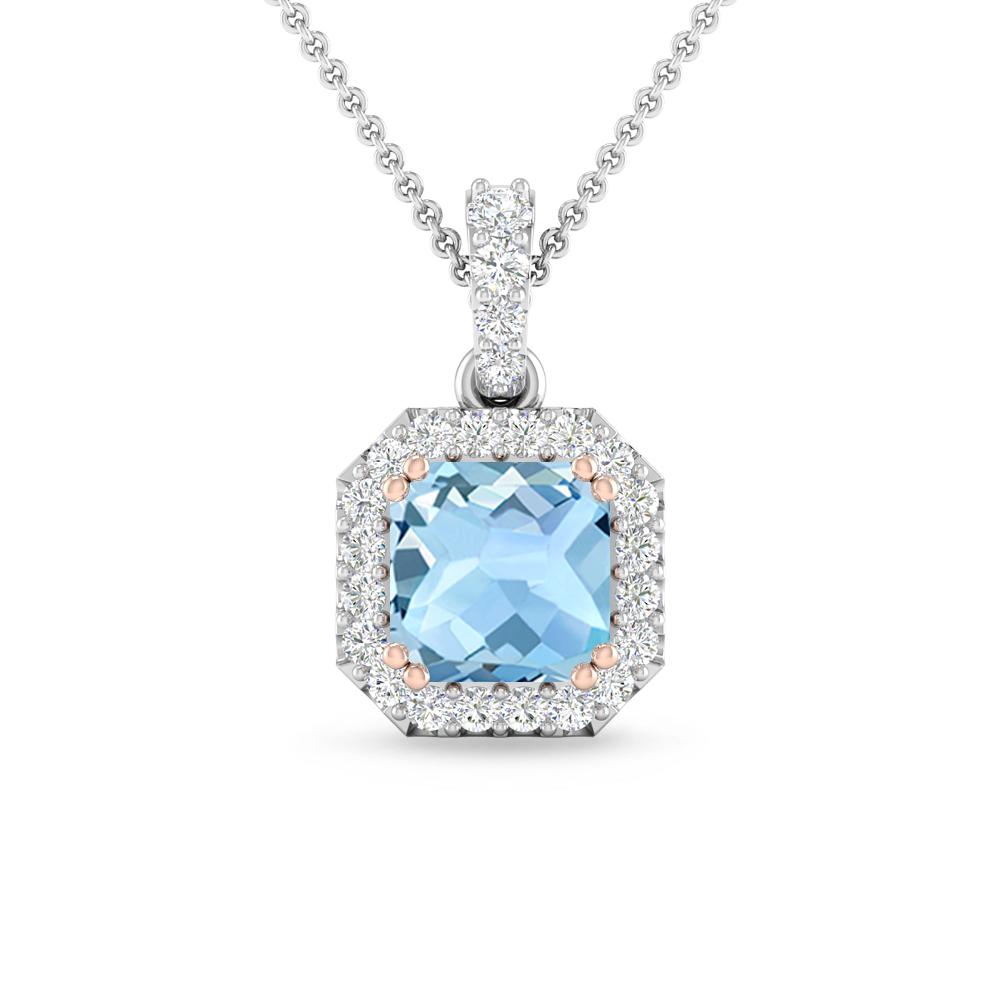 White Gold - Aquamarine