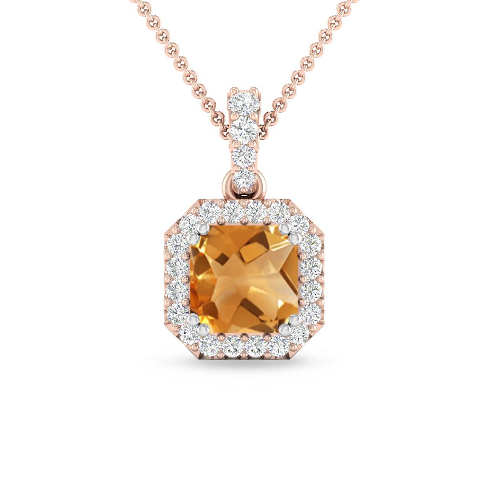 Rose Gold - Citrine